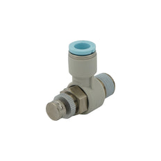 12mm - R1/2" Elbow Clean-Room Package Pneumatic Needle Valve