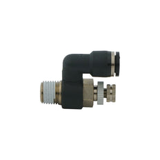 4mm - R1/8" Rotatable Pneumatic Needle Valve