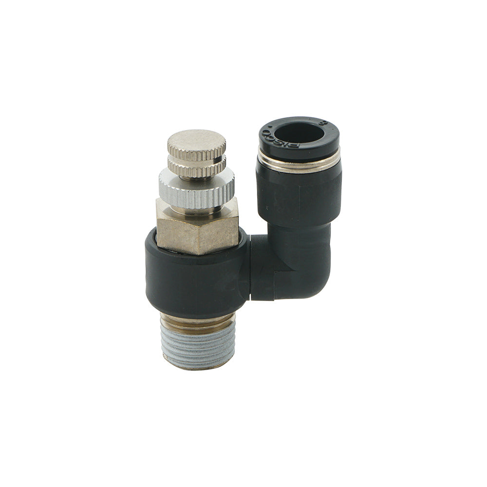 12mm - R1/2" Rotatable Pneumatic Needle Valve