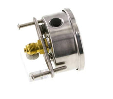 G1/4 Rear Connection Glycerine Pressure Gauge 0 to 0.6 bar 63mm