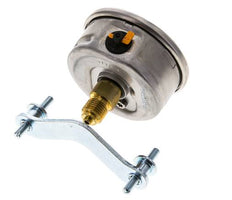 G1/4 Rear Connection Glycerine Pressure Gauge 0 to 0.6 bar 63mm WIKA