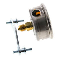 G1/4 Rear Connection Glycerine Pressure Gauge 0 to 0.6 bar 63mm WIKA