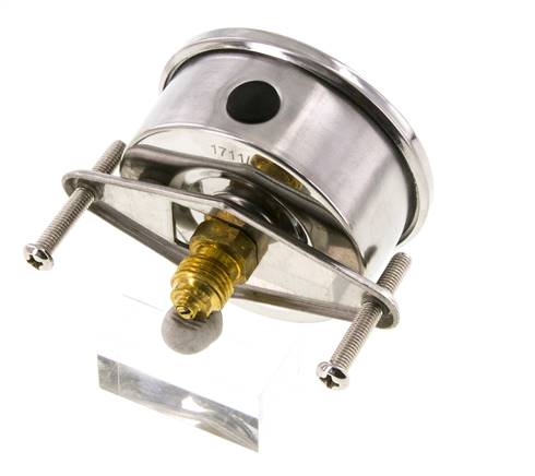 G1/4 Rear Connection Glycerine Pressure Gauge 0 to 1.6 bar 63mm