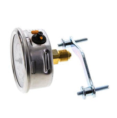 G1/4 Rear Connection Glycerine Pressure Gauge 0 to 1.6 bar 63mm WIKA