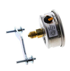 G1/4 Rear Connection Glycerine Pressure Gauge 0 to 1.6 bar 63mm WIKA