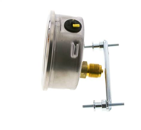 G1/2 Rear Connection Glycerine Pressure Gauge 0 to 1000 bar 100mm WIKA
