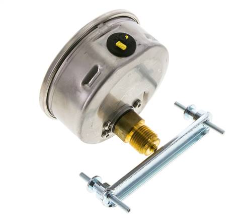 G1/2 Rear Connection Glycerine Pressure Gauge 0 to 1000 bar 100mm WIKA
