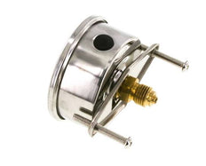 G1/4 Rear Connection Glycerine Pressure Gauge 0 to 1000 bar 63mm