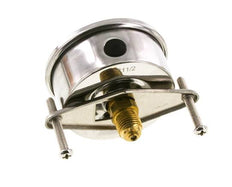 G1/4 Rear Connection Glycerine Pressure Gauge 0 to 1000 bar 63mm