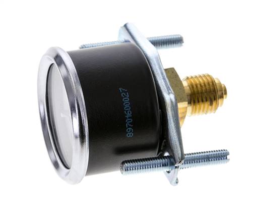 G1/4 Rear Connection Pressure Gauge 0 to 10 bar 40mm WIKA