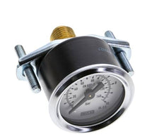 G1/4 Rear Connection Pressure Gauge 0 to 10 bar 40mm WIKA