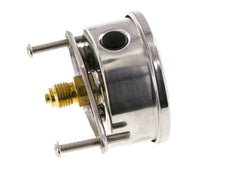 G1/4 Rear Connection Glycerine Pressure Gauge 0 to 10 bar 63mm