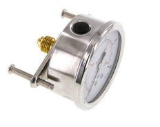 G1/4 Rear Connection Glycerine Pressure Gauge 0 to 10 bar 63mm