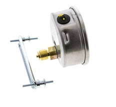 G1/2 Rear Connection Glycerine Pressure Gauge -1 to 1.5 bar 100mm WIKA
