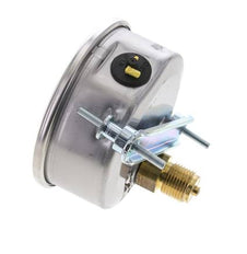 G1/2 Rear Connection Glycerine Pressure Gauge -1 to 15 bar 100mm WIKA
