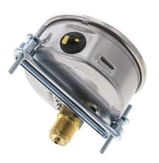 G1/2 Rear Connection Glycerine Pressure Gauge -1 to 15 bar 100mm WIKA