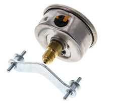 G1/4 Rear Connection Glycerine Pressure Gauge -1 to 15 bar 63mm WIKA