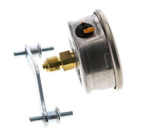 G1/4 Rear Connection Glycerine Pressure Gauge -1 to 15 bar 63mm WIKA