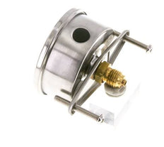 G1/4 Rear Connection Glycerine Pressure Gauge -1 to 3 bar 63mm
