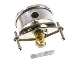 G1/4 Rear Connection Glycerine Pressure Gauge -1 to 3 bar 63mm