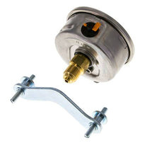 G1/4 Rear Connection Glycerine Pressure Gauge -1 to 3 bar 63mm WIKA