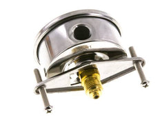 G1/4 Rear Connection Glycerine Pressure Gauge -1 to 5 bar 63mm