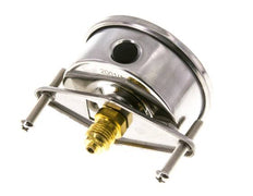 G1/4 Rear Connection Glycerine Pressure Gauge -1 to 5 bar 63mm