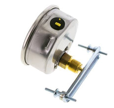 G1/2 Rear Connection Glycerine Pressure Gauge 0 to 160 bar 100mm WIKA