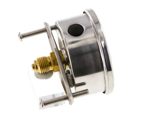 G1/4 Rear Connection Glycerine Pressure Gauge 0 to 160 bar 63mm