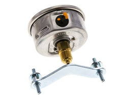 G1/4 Rear Connection Glycerine Pressure Gauge 0 to 1 bar 63mm WIKA