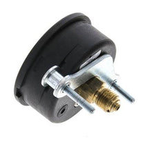 G1/4 Rear Connection Plastic Glycerine Pressure Gauge 0 to 1 bar 63mm WIKA