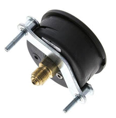 G1/4 Rear Connection Plastic Glycerine Pressure Gauge 0 to 1 bar 63mm WIKA
