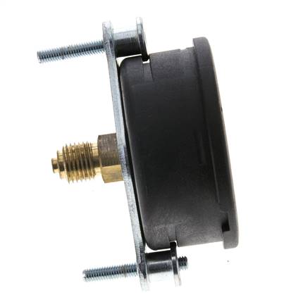 G1/4 Rear Connection Plastic Glycerine Pressure Gauge 0 to 1 bar 63mm WIKA