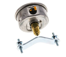 G1/4 Rear Connection Glycerine Pressure Gauge 0 to 16 bar 63mm WIKA