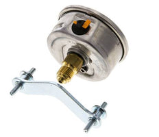 G1/4 Rear Connection Glycerine Pressure Gauge 0 to 2.5 bar 63mm WIKA