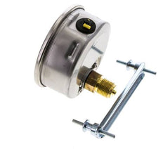 G1/2 Rear Connection Glycerine Pressure Gauge 0 to 250 bar 100mm WIKA