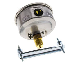 G1/2 Rear Connection Glycerine Pressure Gauge 0 to 250 bar 100mm WIKA