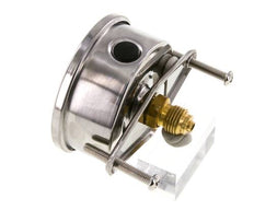 G1/4 Rear Connection Glycerine Pressure Gauge 0 to 250 bar 63mm