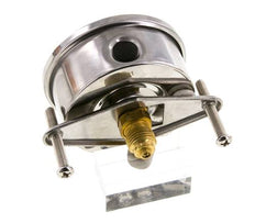 G1/4 Rear Connection Glycerine Pressure Gauge 0 to 250 bar 63mm