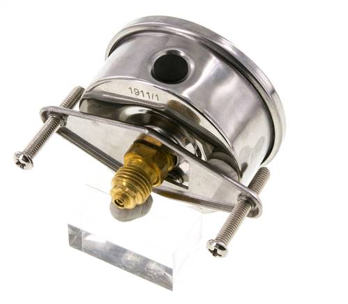 G1/4 Rear Connection Glycerine Pressure Gauge 0 to 250 bar 63mm