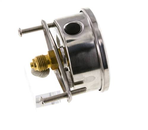 G1/4 Rear Connection Glycerine Pressure Gauge 0 to 250 bar 63mm