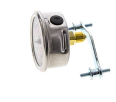 G1/4 Rear Connection Glycerine Pressure Gauge 0 to 250 bar 63mm WIKA