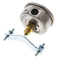 G1/4 Rear Connection Glycerine Pressure Gauge 0 to 25 bar 63mm WIKA