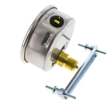 G1/2 Rear Connection Glycerine Pressure Gauge 0 to 400 bar 100mm WIKA