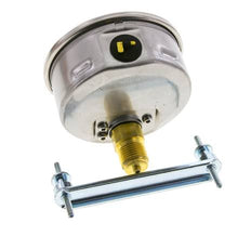 G1/2 Rear Connection Glycerine Pressure Gauge 0 to 400 bar 100mm WIKA