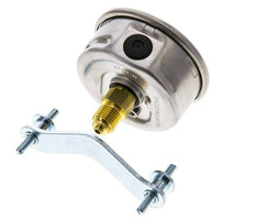 G1/4 Rear Connection Glycerine Pressure Gauge 0 to 400 bar 63mm WIKA