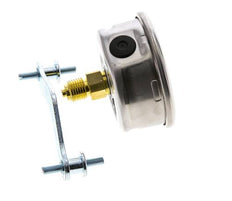 G1/4 Rear Connection Glycerine Pressure Gauge 0 to 400 bar 63mm WIKA