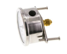 G1/4 Rear Connection Glycerine Pressure Gauge 0 to 600 bar 63mm