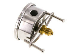G1/4 Rear Connection Glycerine Pressure Gauge 0 to 600 bar 63mm