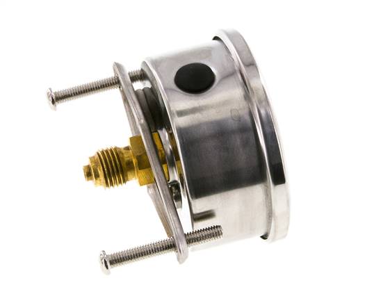 G1/4 Rear Connection Glycerine Pressure Gauge 0 to 600 bar 63mm